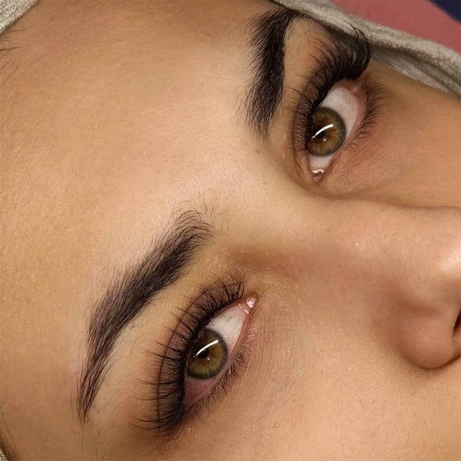 Bridal lash look by Lashes by Reham in Sheikh Zayed