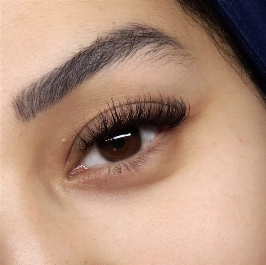 Classic lash extensions result by Lashes by Reham in Sheikh Zayed